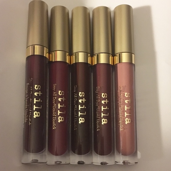 Stila Other - (5) NEW Stila Stay All Day Liquid Lipsticks Bundle